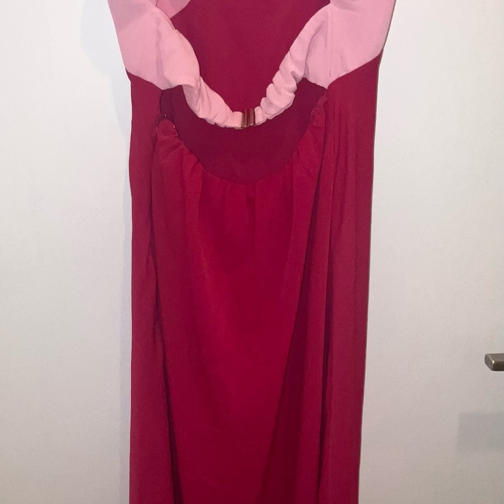 Abercrombie & Fitch Pink Maxi Dress - Picture 9 of 11